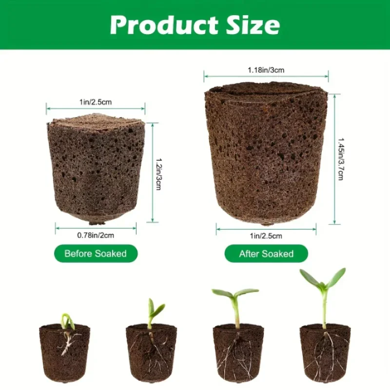 Hydroponic Kit - 水耕栽培室内庭園システム用苗スタータースポンジキット、成長スポンジと種子ポッド付きで根の代わりに使用可能