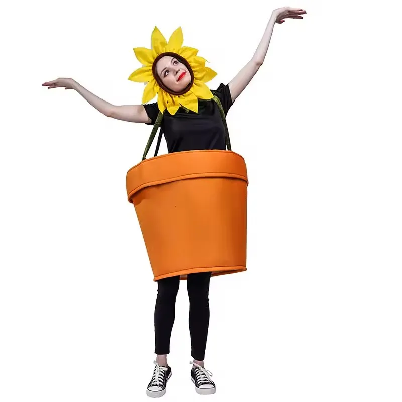 ハロウィンフラワーポットコスチューム 大人用 コスプレ ひま - Plant Pot のレビューと価格
