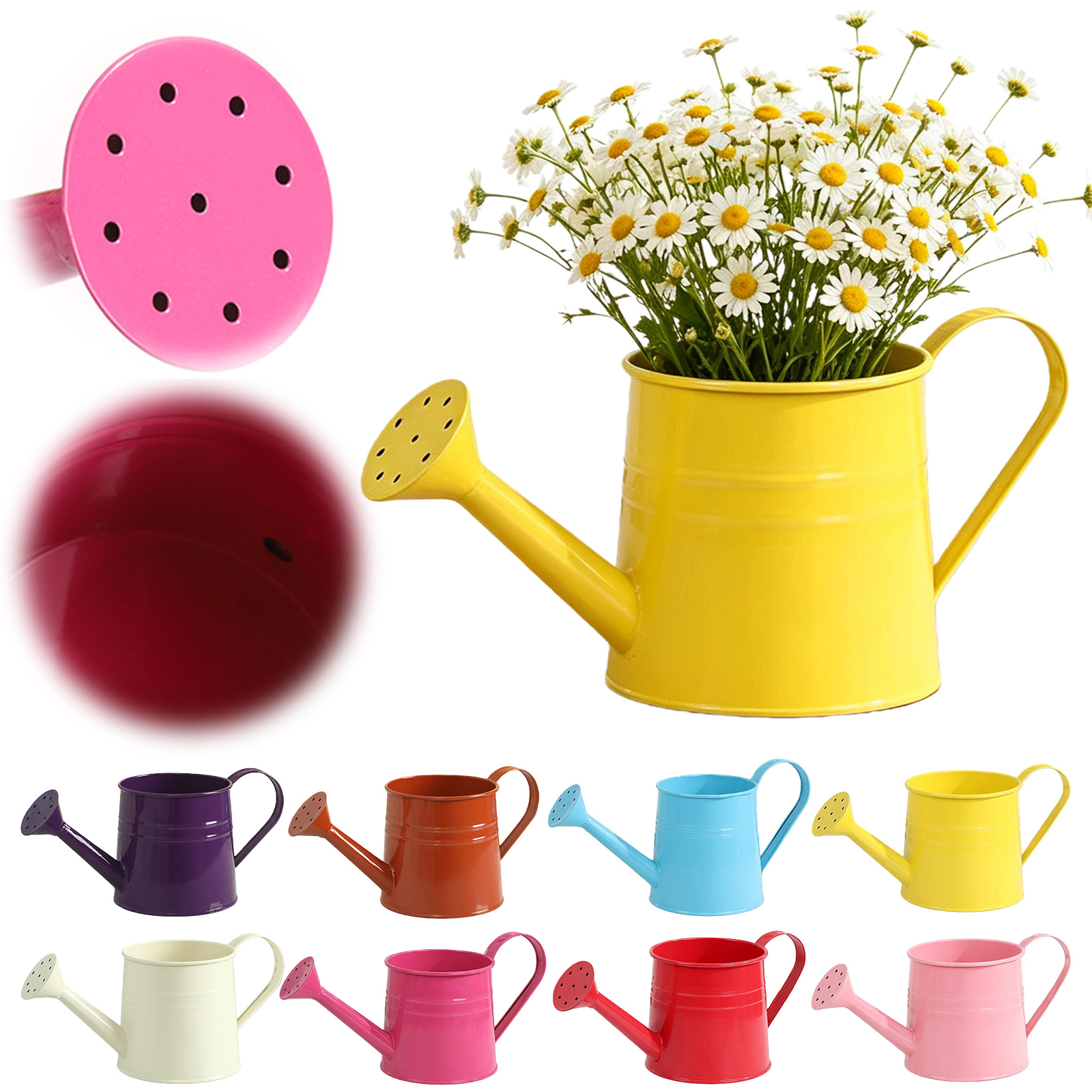 子供から大人まで使える、持ちやすいデザインのガーデンフラワー - Watering Can のレビューと価格