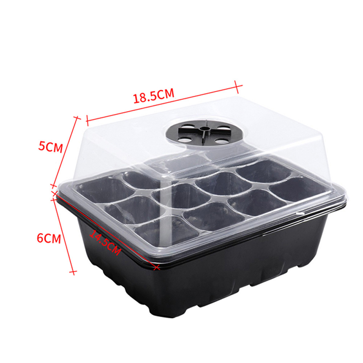 家庭用育苗ライト、湿度調整機能付き、育苗トレー、育苗ポット、 - Seed Starter Tray のレビューと価格