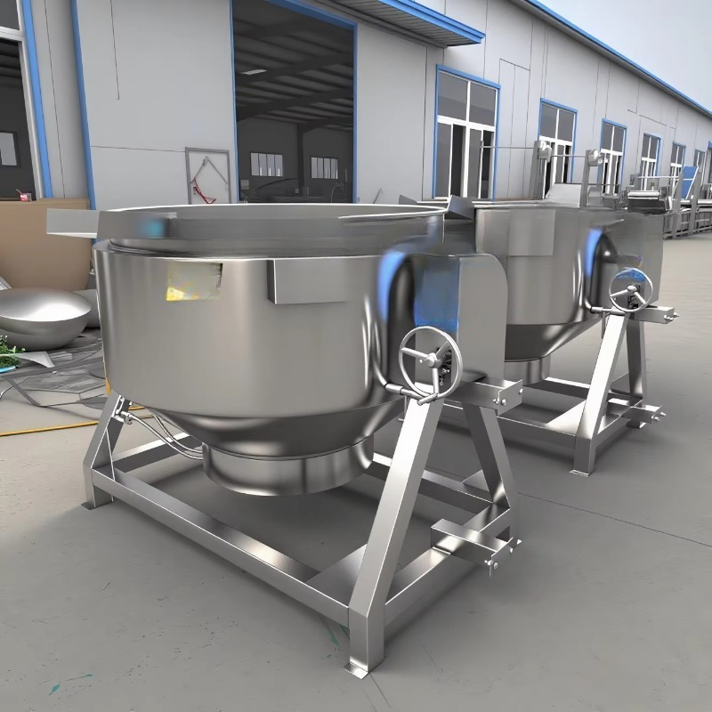 業務用自動電気加熱攪拌機。レストランや工場で使用できる、ステ - Plant Pot のレビューと価格