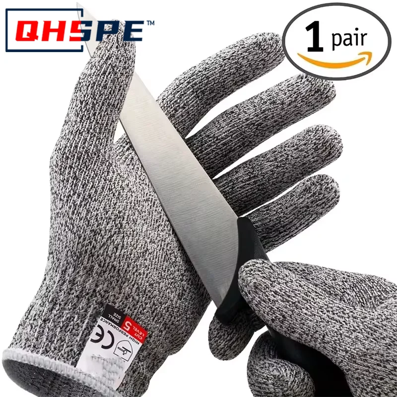 レベル 5 HPPE 耐切創手袋キッチンガーデニング耐切創ニ - Garden Gloves のレビューと価格