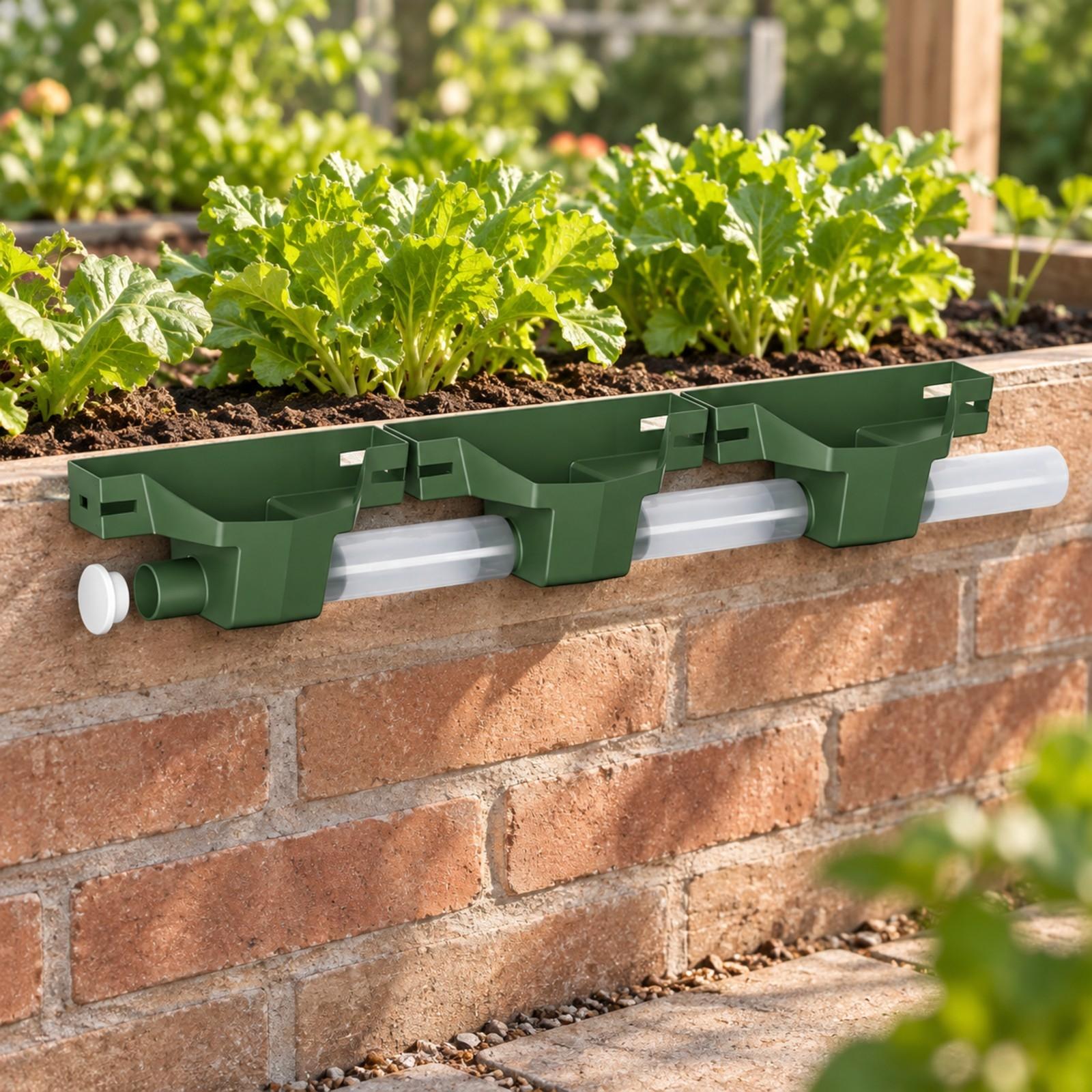 壁掛けプランター用排水ボックス。垂直庭園の排水管理システムに - Vertical Planter のレビューと価格
