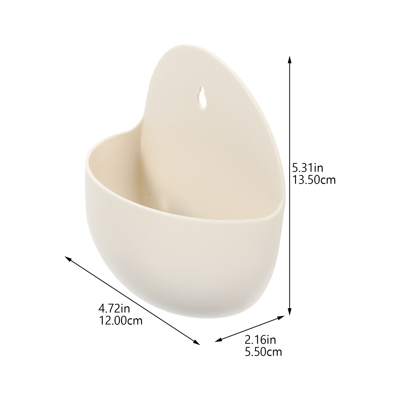 4個入り バルコニー用プランターバケツ プラスチック製 吊り - Vertical Planter のレビューと価格