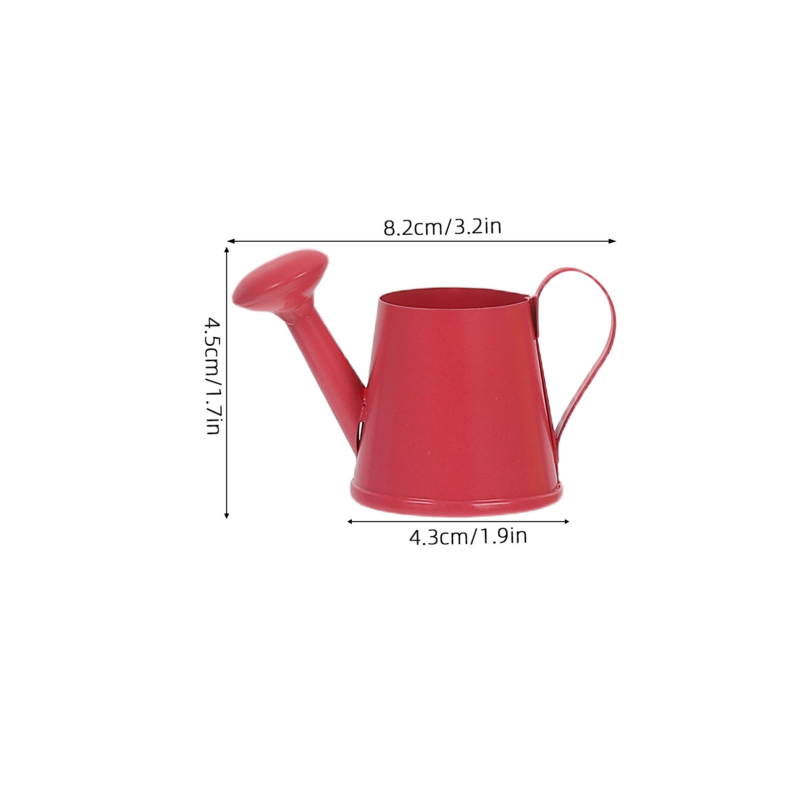 4個入り ミニ金属製じょうろ、カラフルな鉄製植木鉢。屋内・屋 - Watering Can のレビューと価格